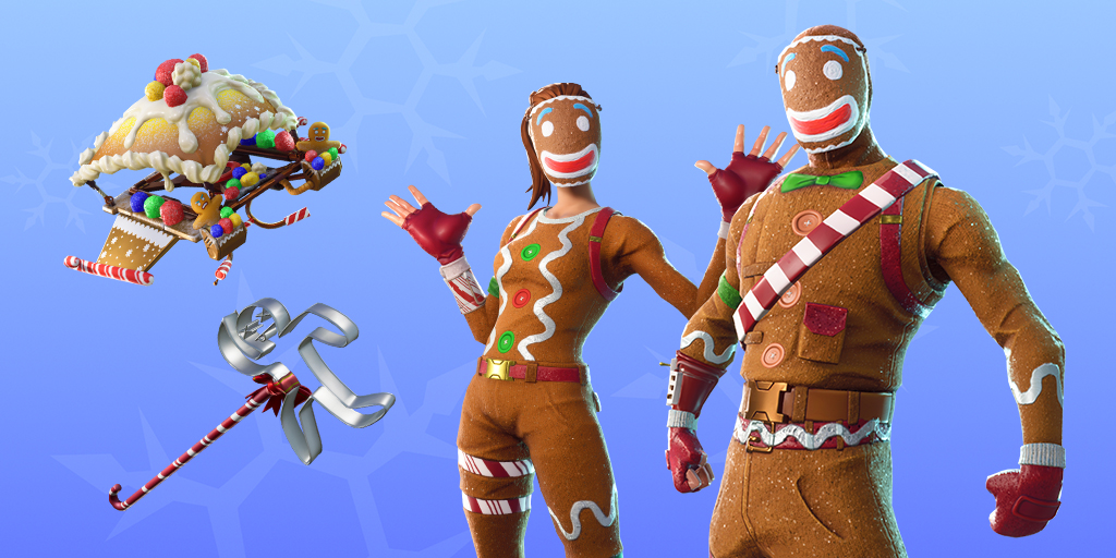 Fortnite Item Shop 22nd December - Merry Marauder Ginger Gunner Fortnite Skins