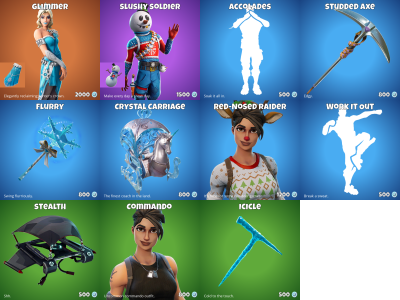 Fortnite Item Shop 26th December - All Fortnite Skins and Cosmetics
