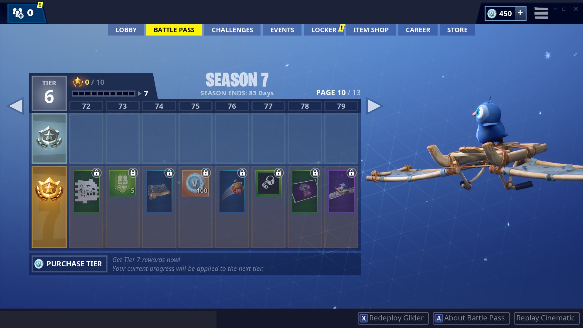 Fortnite Season 7 Battle Pass Page 10