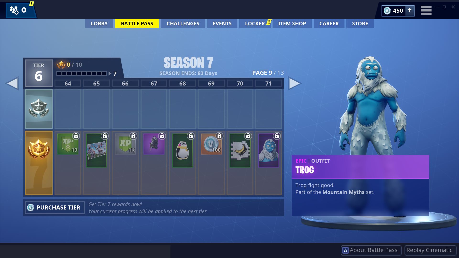 Fortnite Season 7 Battle Pass Page 9
