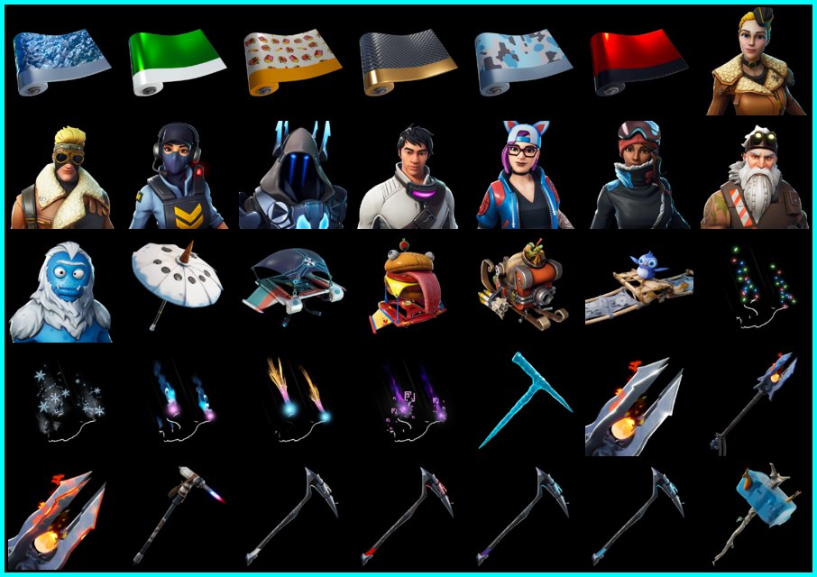 Fortnite Season 7 Cosmetics