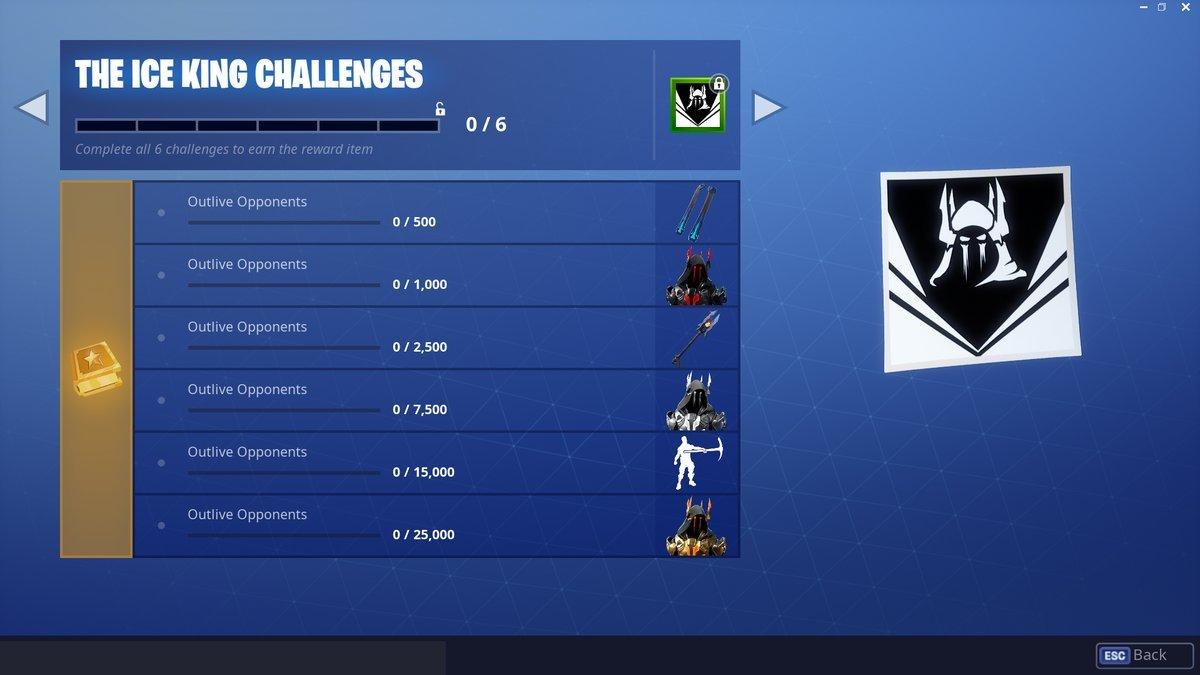 Fortnite Season 7 - Ice King Challenges