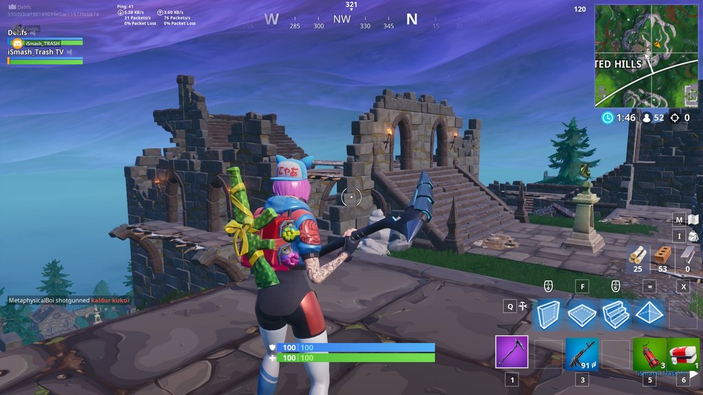 Fortnite Season 7 Map Changes - Haunted Hills Castle Destroyed