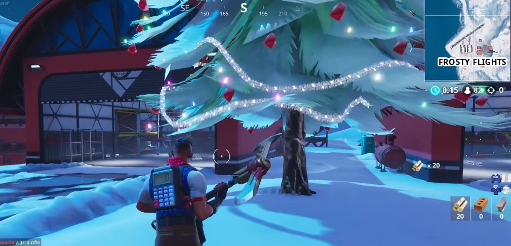 Fortnite Snowfall Challenge Battle Star Location Week 3