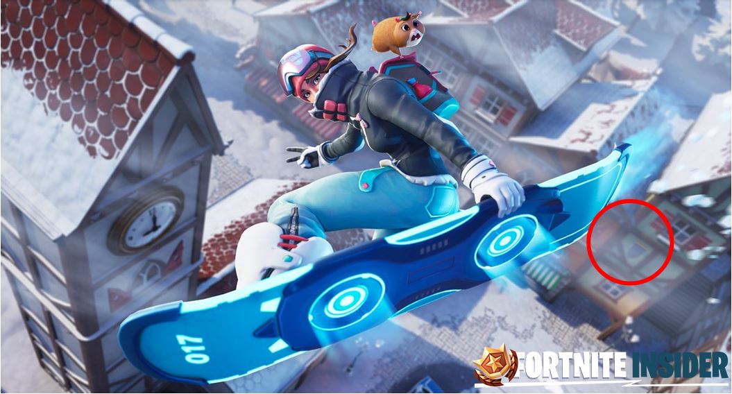 Fortnite Snowfall Loading Screen Hidden Banner Location