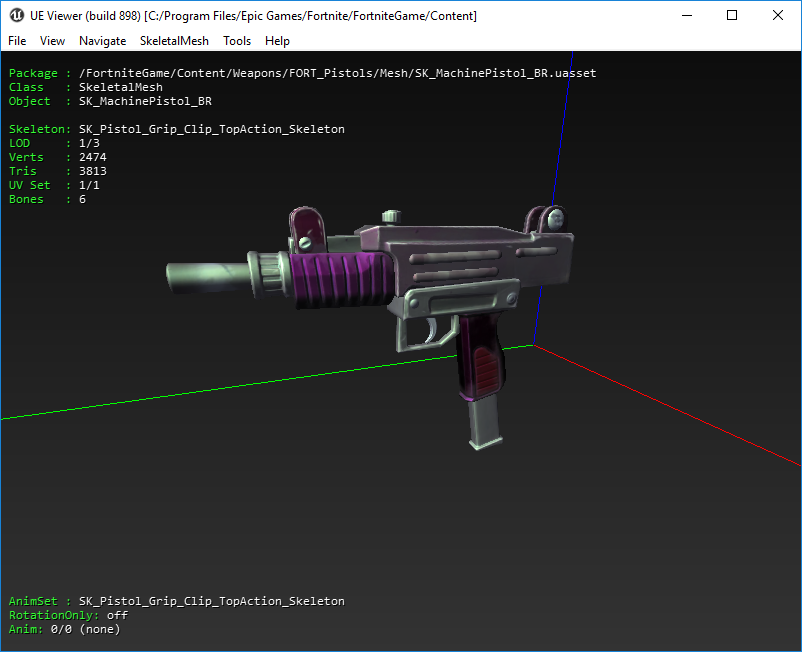Fortnite Uzi Weapon