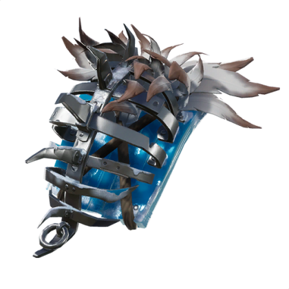 Fortnite v7.10 leaked cosmetics Frozen Iron Cage Back Bling