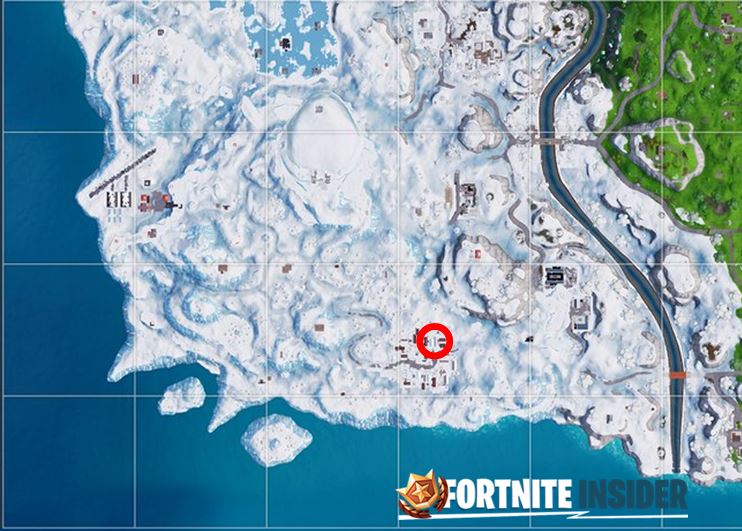 Fortnite Snowfall Challenges Week 4 Hidden Banner Location