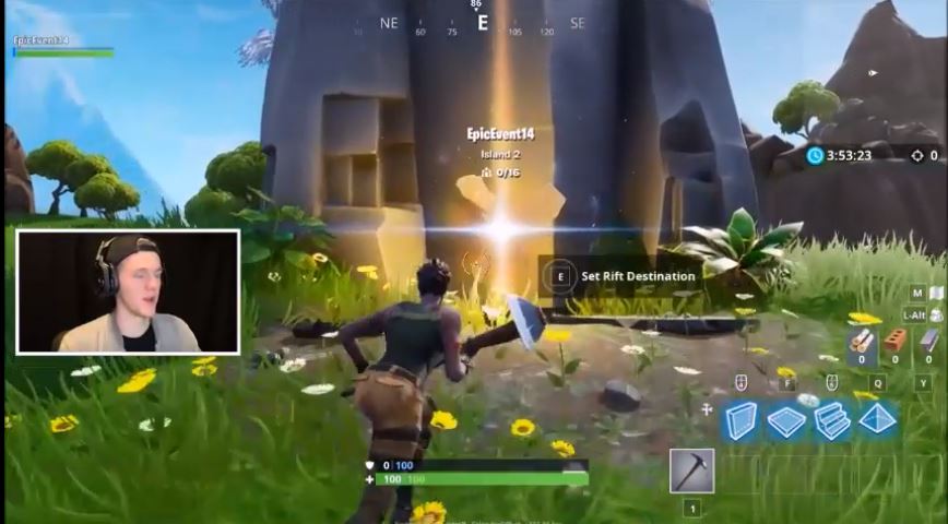 Gold Rift in Creative Mode