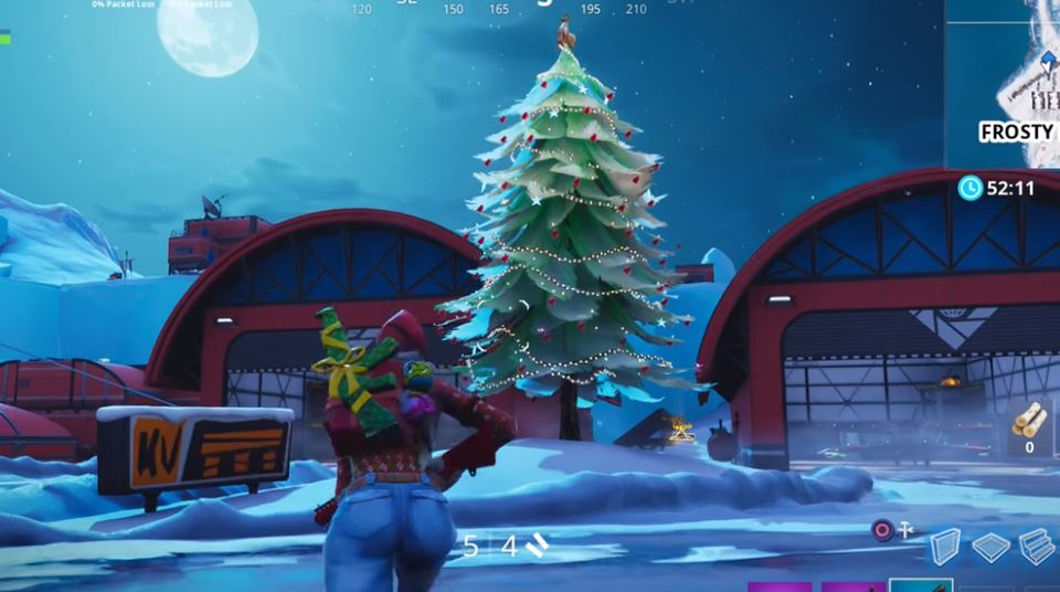 Holiday Tree Locations in Fortnite