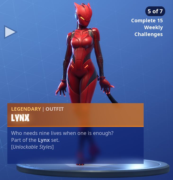 Lynx Stage 5 of 7