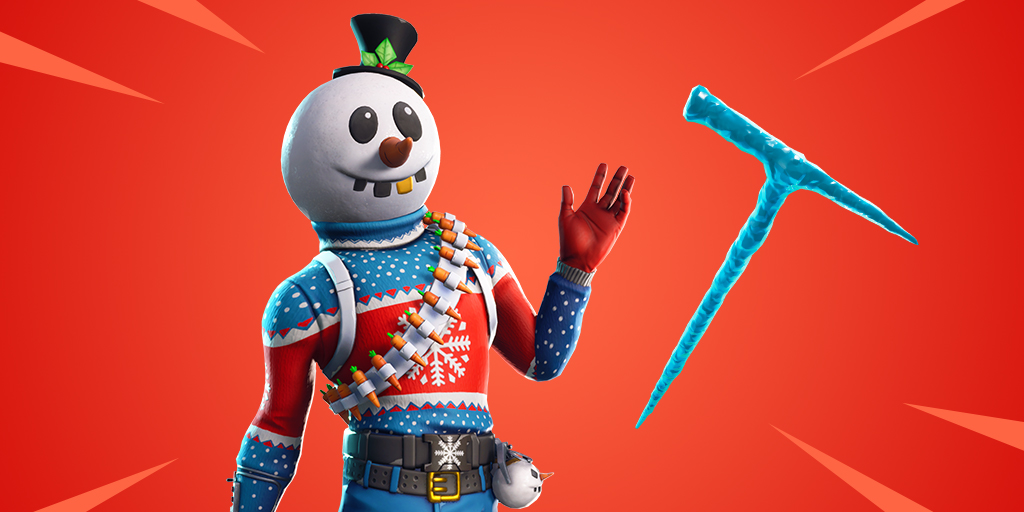 New Slushy Soldier Outfit and Icicle Pickaxe