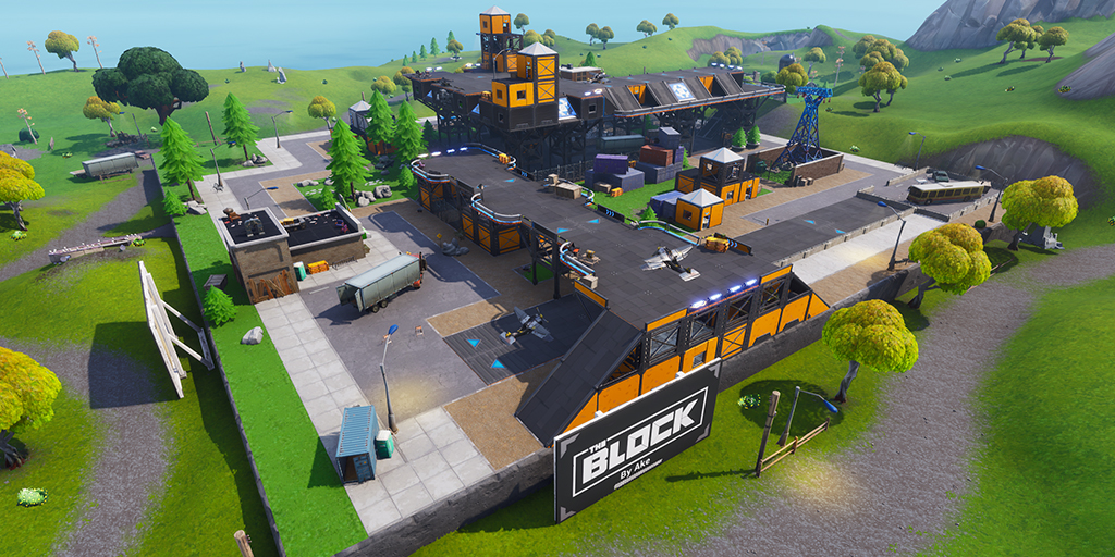 Risky Runways Fortnite Block