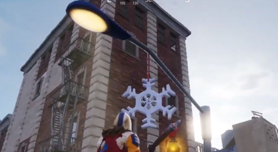 14 Days of Fortnite Snowflake Decorations