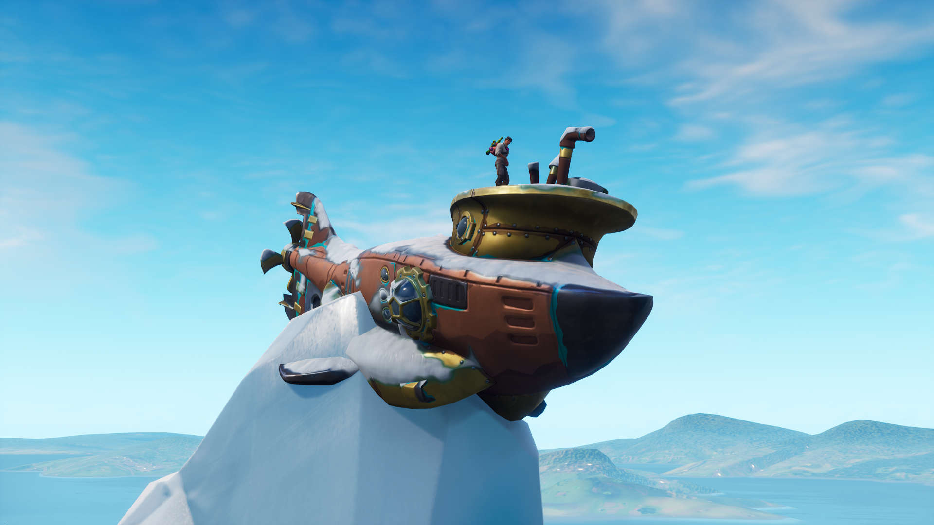 Submarine in Fortnite Battle Royale