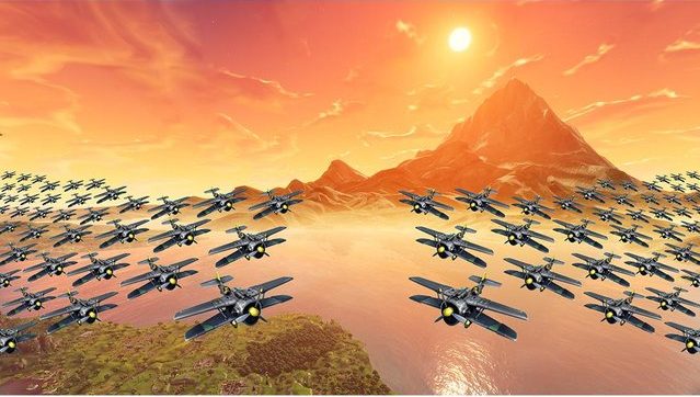 50 vs 50 Planes Fortnite LTM Concept
