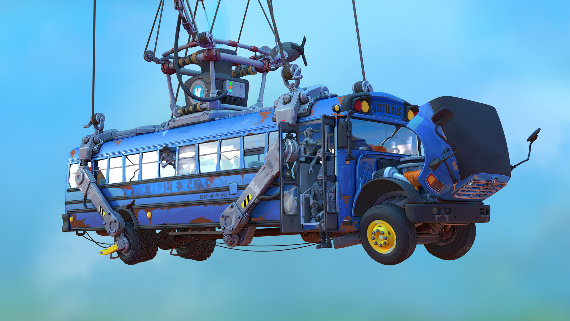 Fortnite Battle Bus
