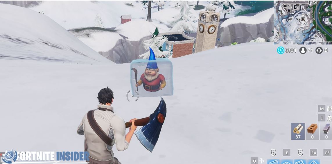 Fortnite Chilly Gnomes - South of Tilted Towers