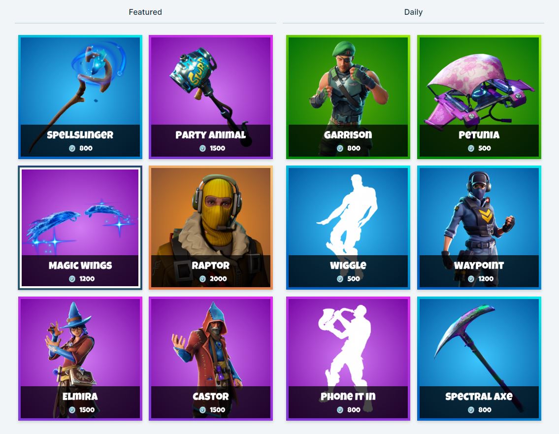 Fortnite Item Shop 14th 15th January