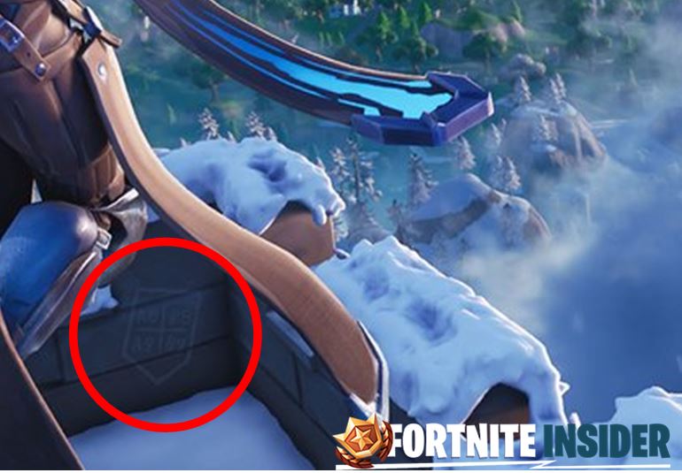 Fortnite Snowfall Challenges Week 8 Hidden Banner Co-Ordinates