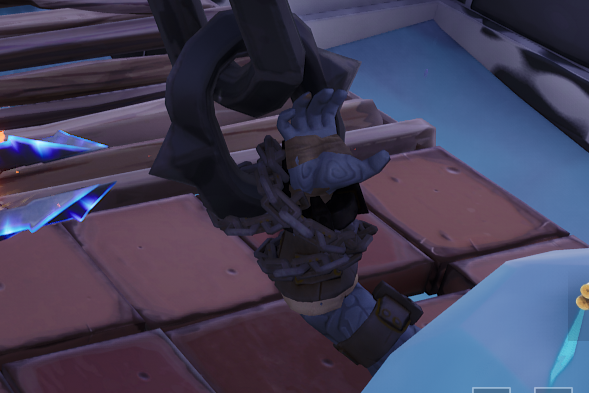 Fortnite Snowfall Skin Arm