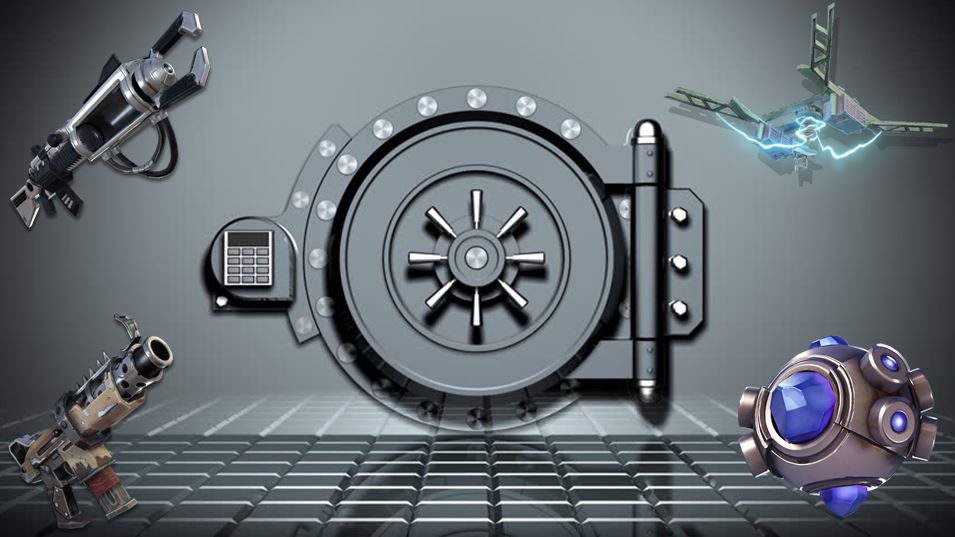 Fortntie Vaulted Weapons and Items