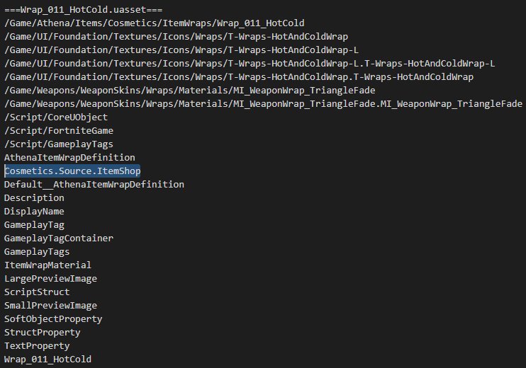 Hot & Cold Leaked Fortnite Wrap Files