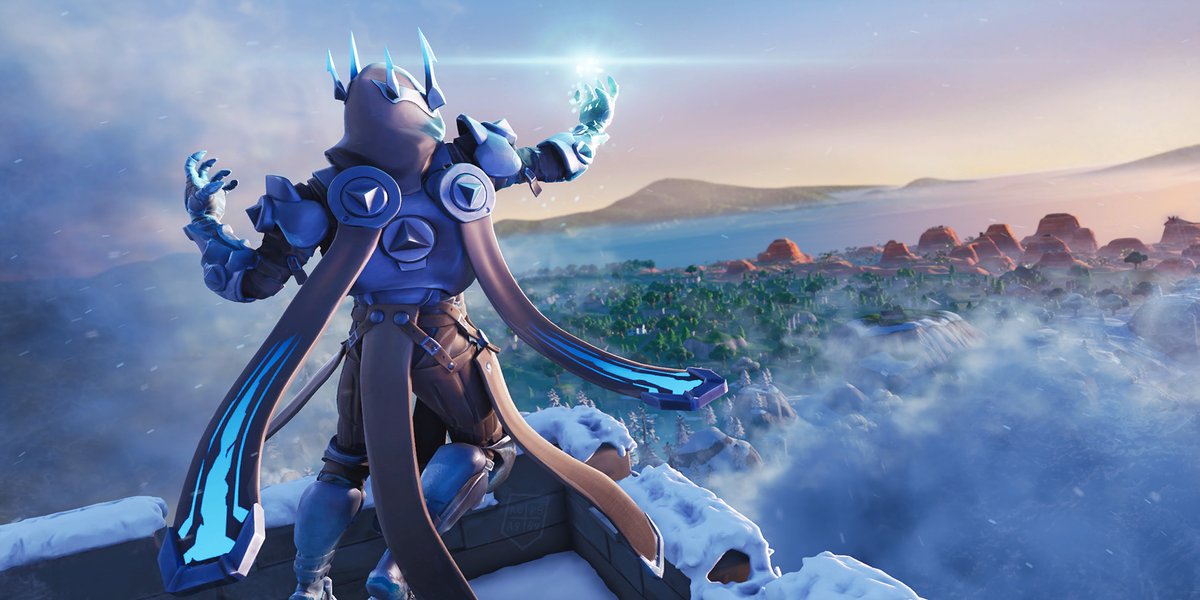 Leaked Fortnite Snowfall Loading Screen