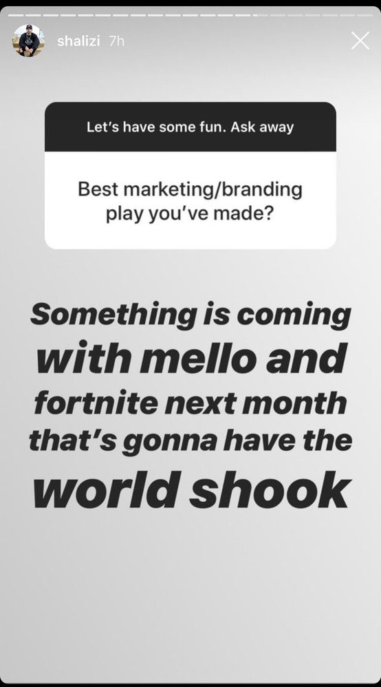 Marshmello x Fortnite Collab