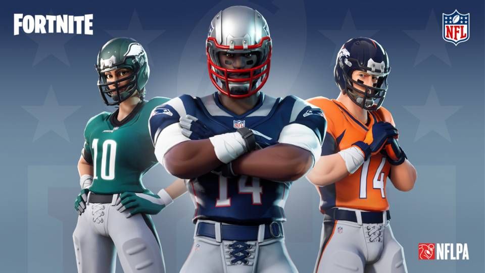 NFL Fortnite Skins