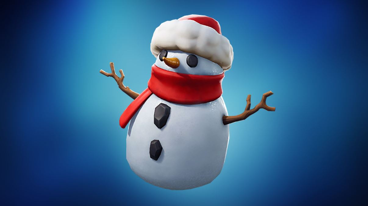New Sneaky Snowman Consumable Leaked from the v7.20 Fortnite Update