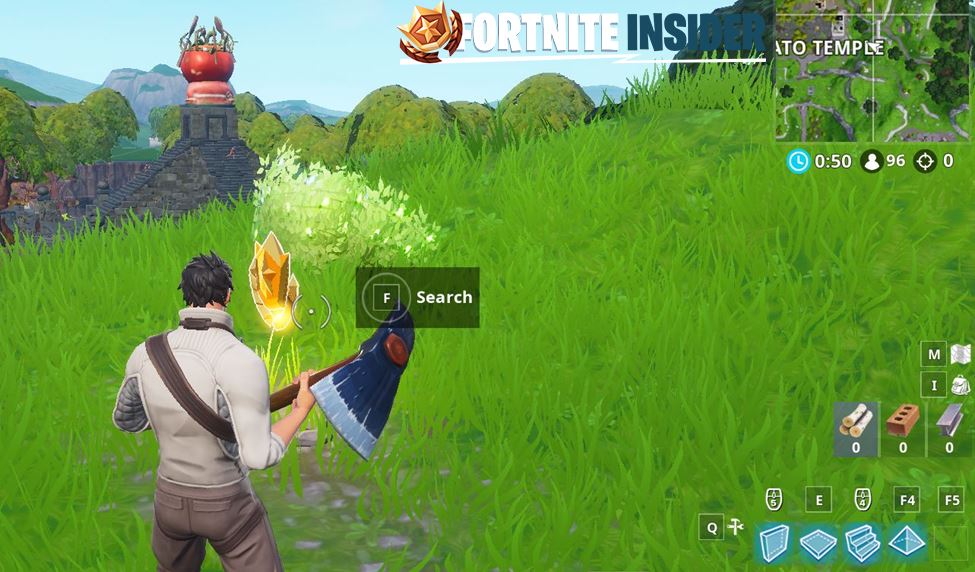 Search between a Giant Rock Man, a Crowned Tomato and an Encircled Tree Challenge