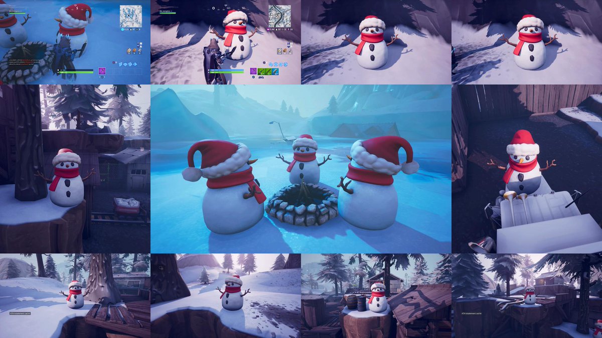 Sneaky Snowman Fortnite Item via syphertnleaks