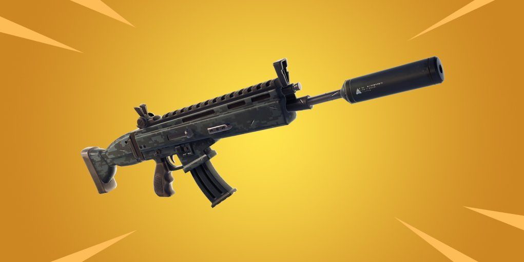 Suppressed Assault Rifle in Fortnite