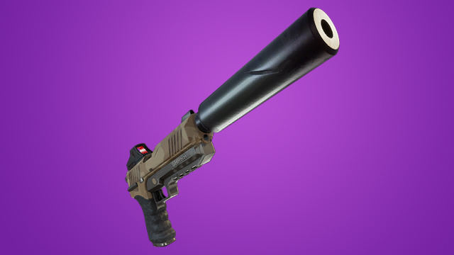 Suppressed Pistol in Fortnite
