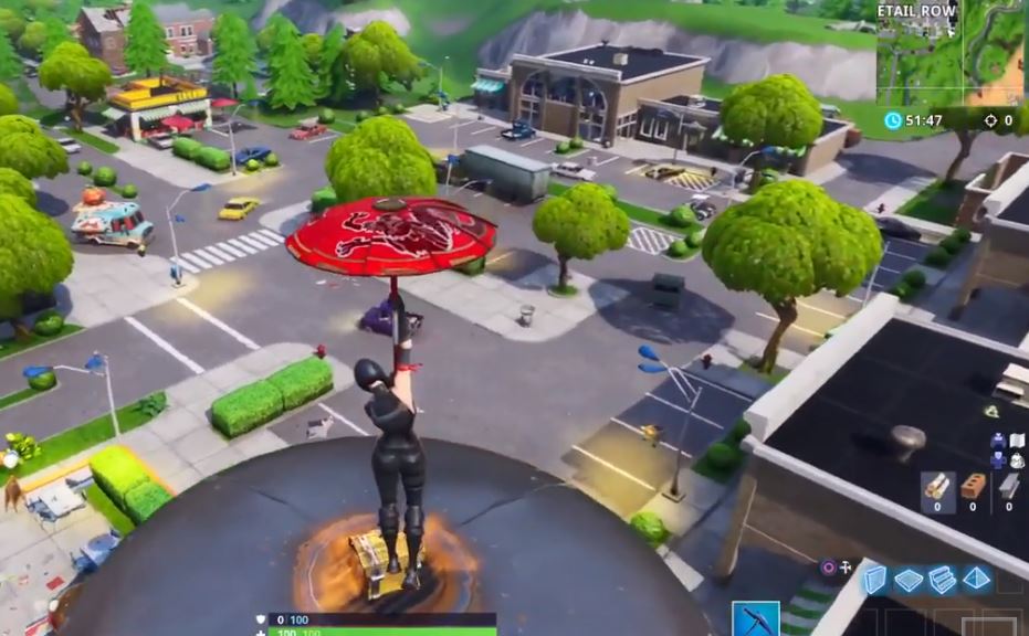 Water Tower in Retail Row