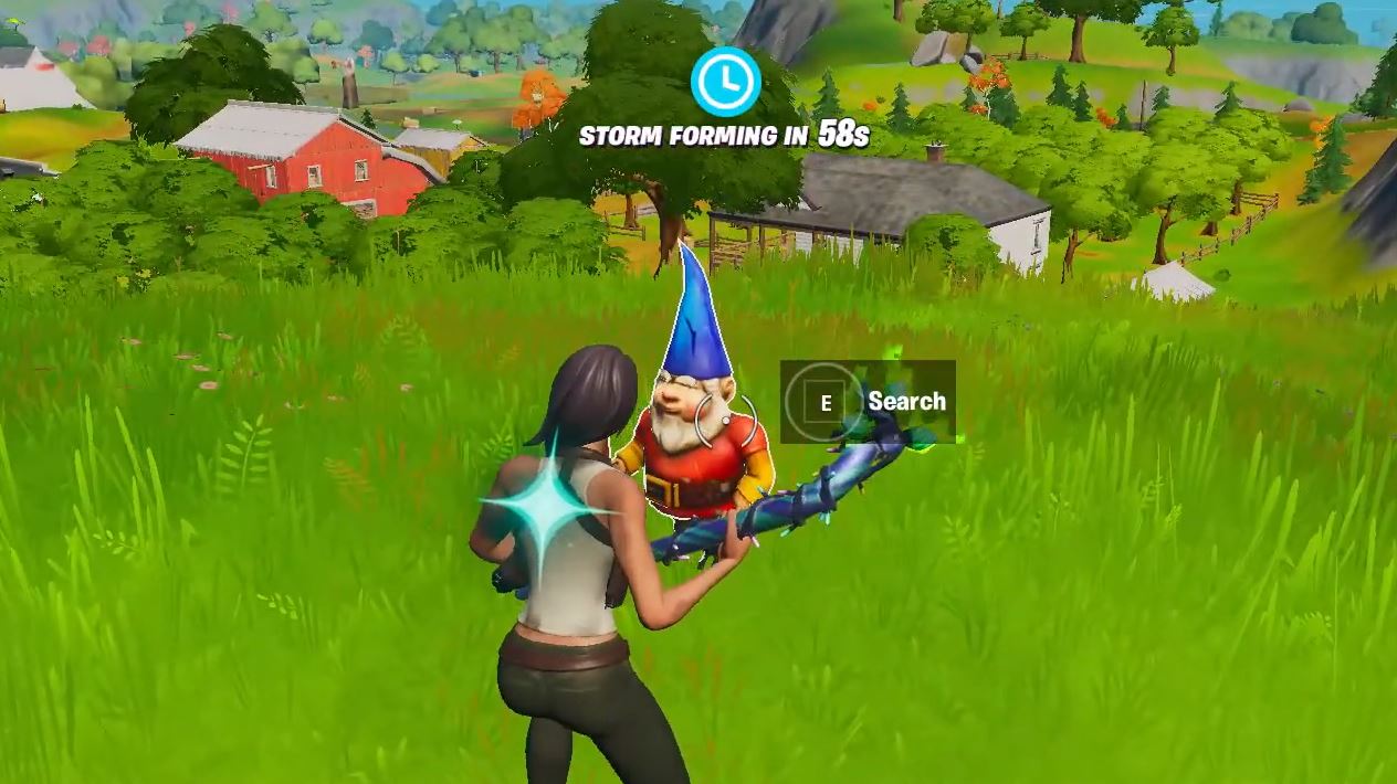 Fortnite Race Track hidden Gnome