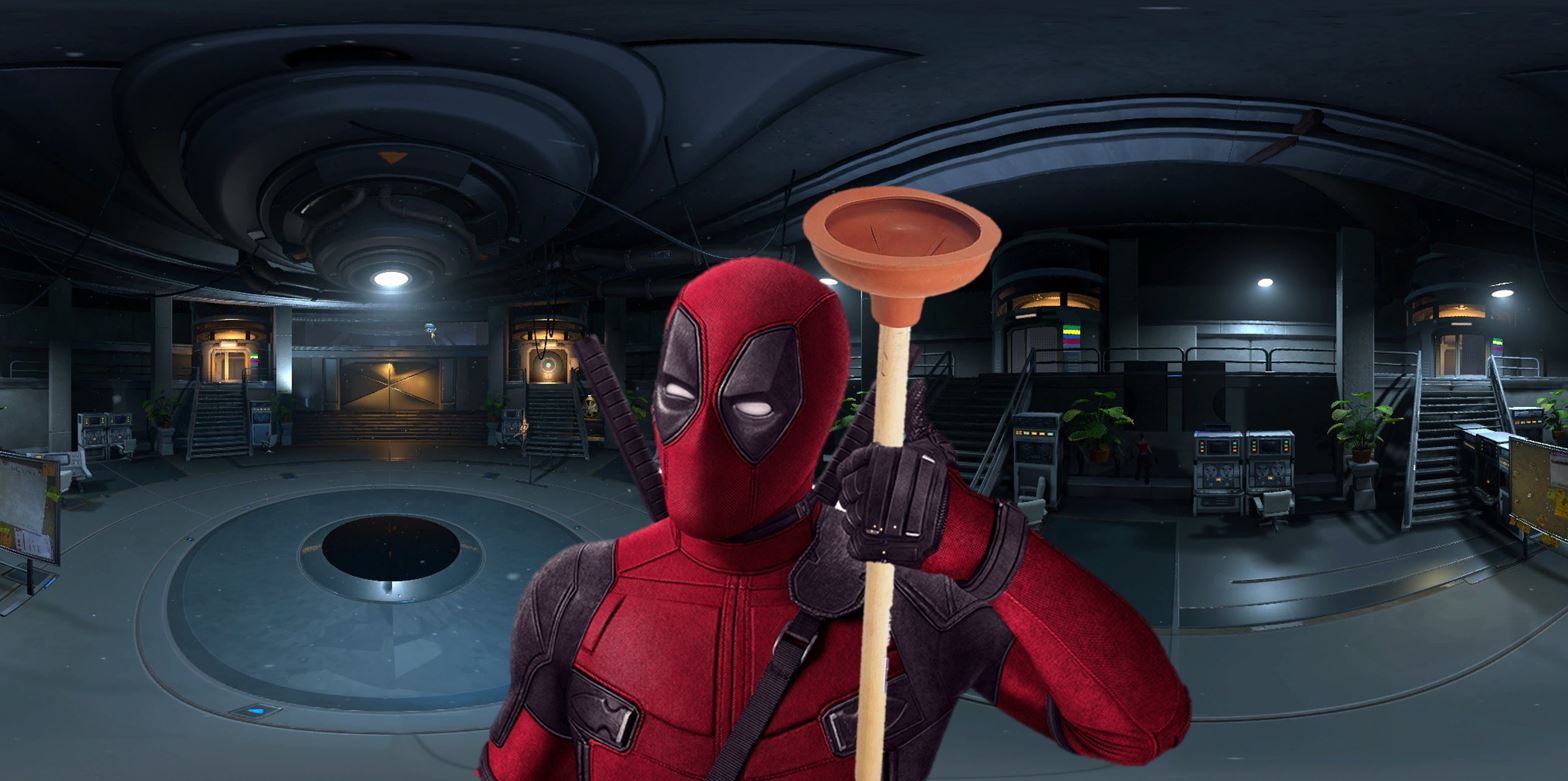 Deadpools Toilet Plunger