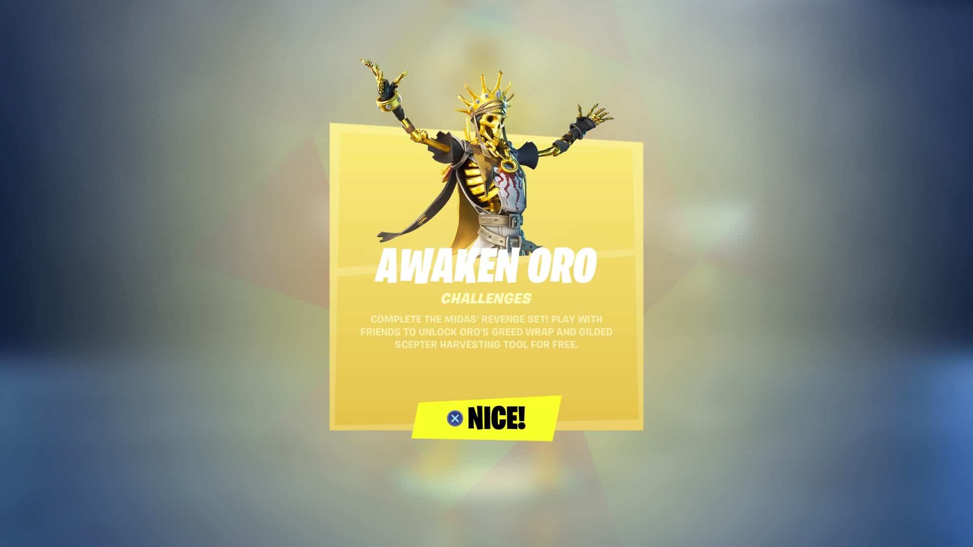 Fortnite Awaken Oro Challenges