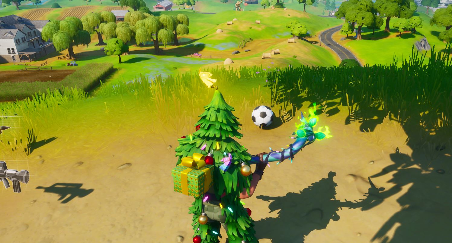 Fortnite Kick Soccer Ball 100 Meters