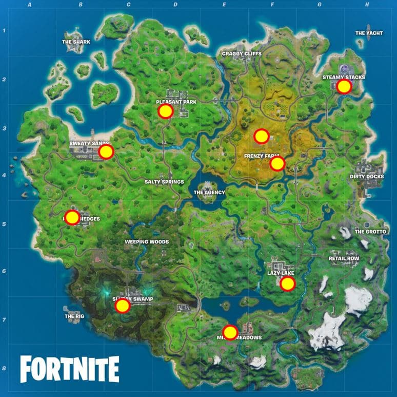 Fortnite TNTina Shadow Style - Ghost Dropboxes Map Location
