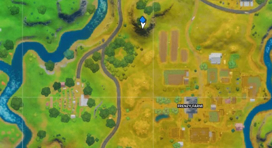 Kick a Soccer Ball 100 Meters Fortnite Location
