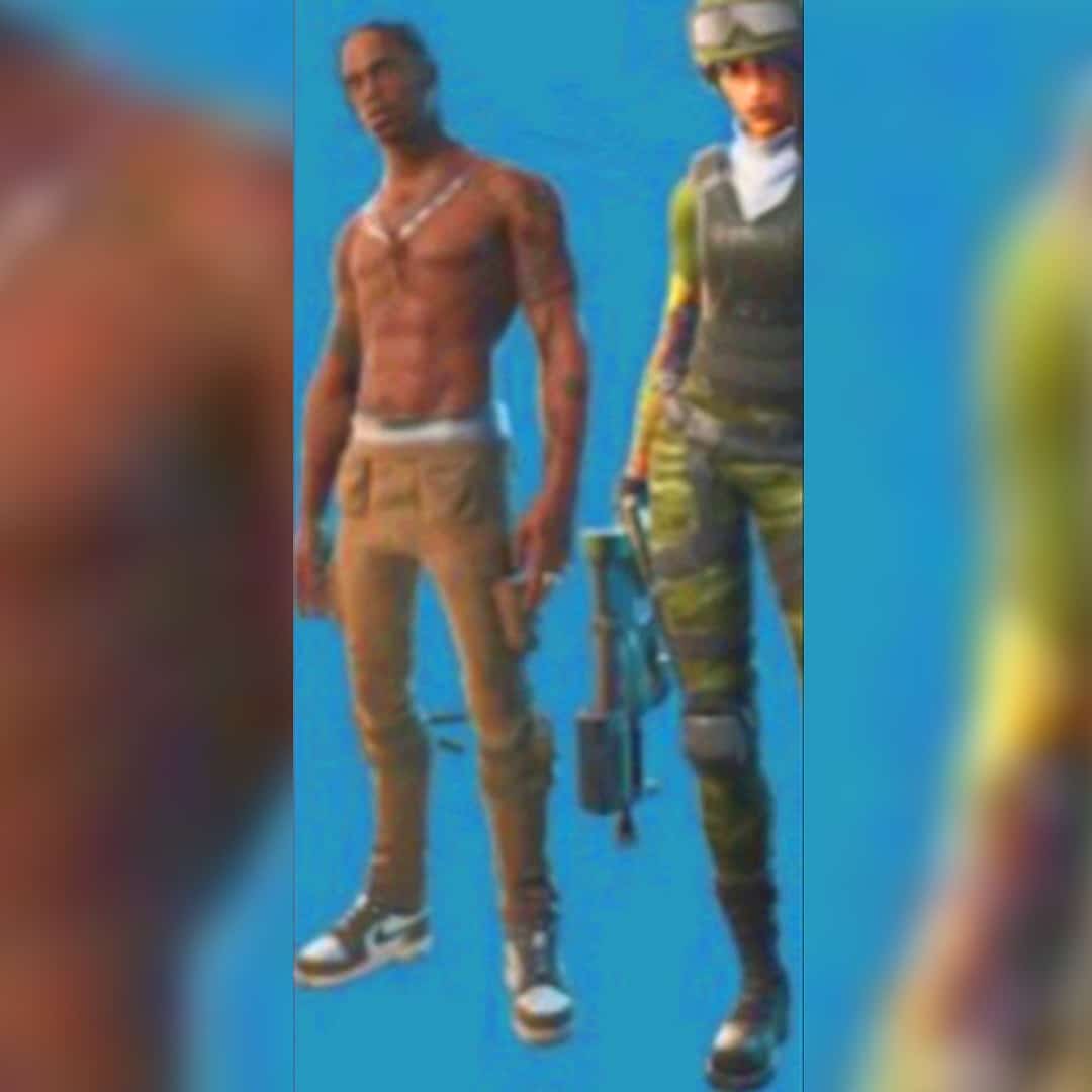 Travis Scott Fortnite Skin