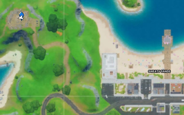 Fort Crumpet Fortnite Map Location