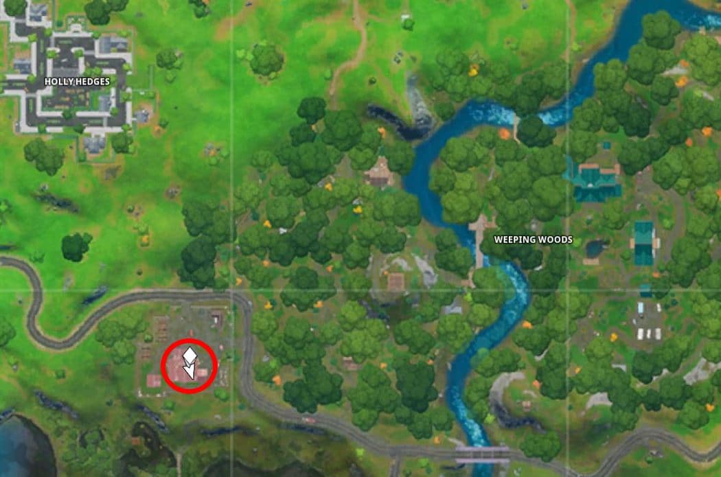 Fortnite Logjam Woodworks Map Location