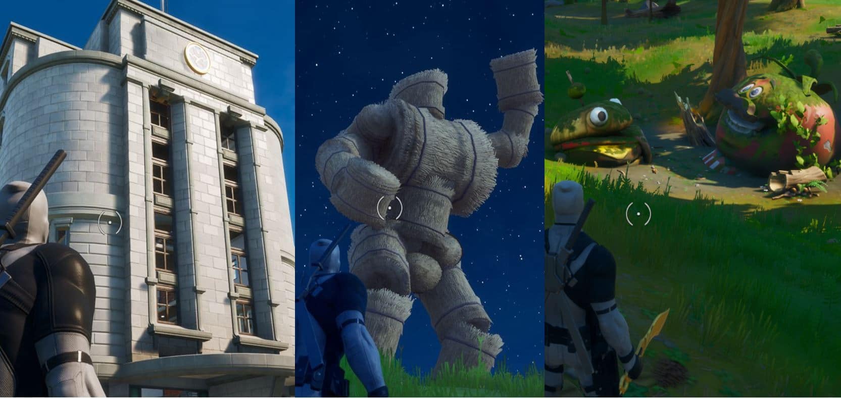 Fortnite Midas Challenge Visit The Agency, Hayman, and Greasy Graves in a single match