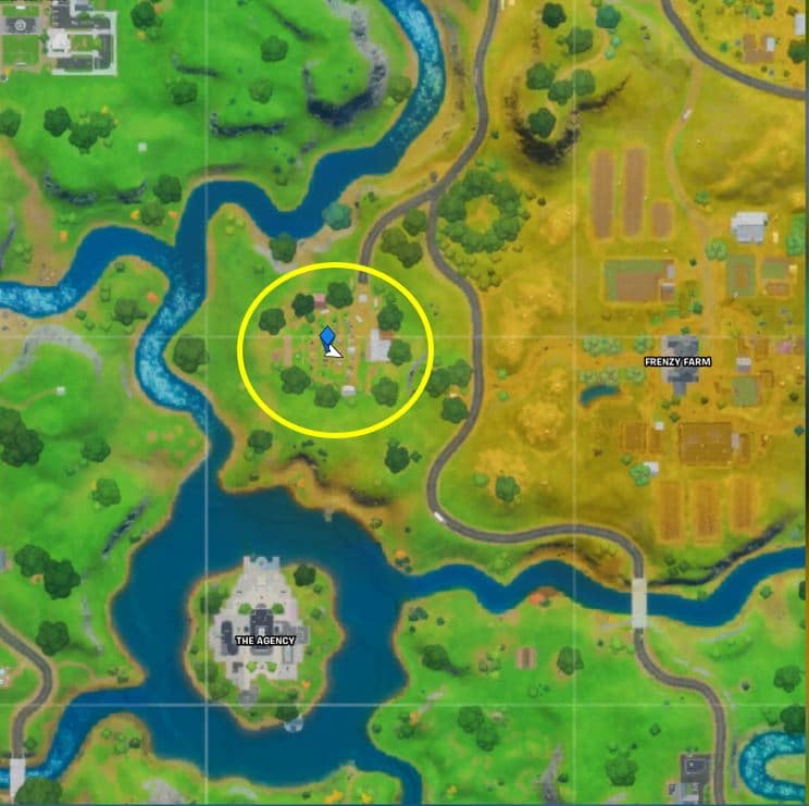 Fortnite Risky Reels Map Location
