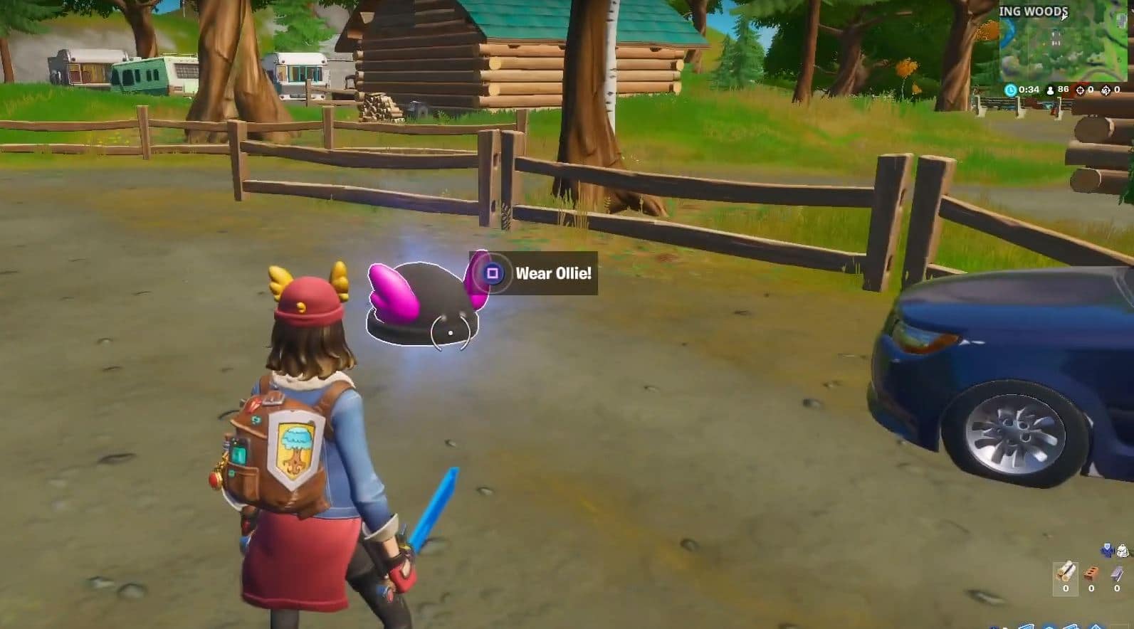 Fortnite Shadow Style - Find SHADOW Ollie in Weeping Woods
