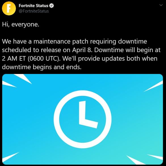 Fortnite Update