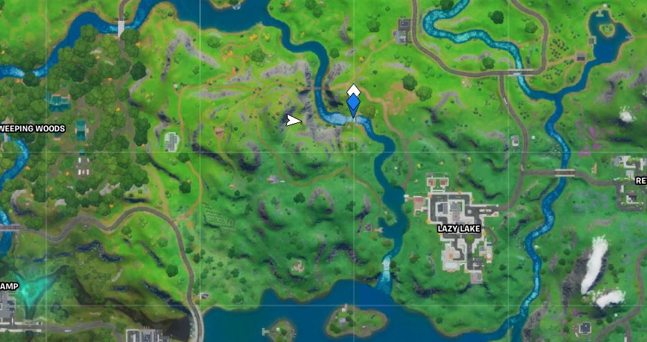 Gorgeous Gorge Fortnite Map Location